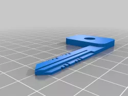 Customizable Dodge Key CY24