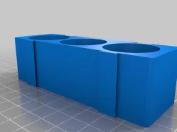 Customizable interconnecting slotted mini-crates
