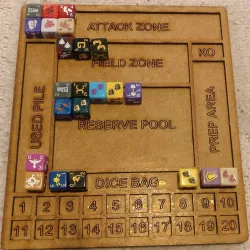 Dice Masters Mat, Laser Cut