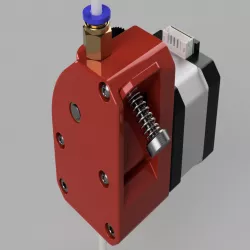 Dual Drive Extruder reduction ratio 4:1