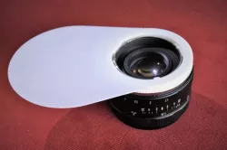 Flash Diffuser for Sony E-Mount Lenses (Macro - Reverse Mounted)