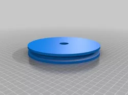 Flat Belt Pulley for benchtop bandsaw