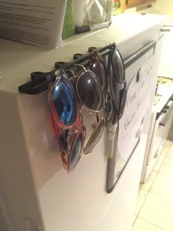 Fridge Top Sunglasses Rack
