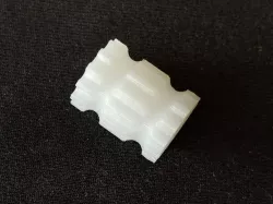 Grippy paracord bead