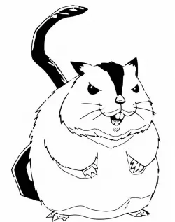 Hamsuke stencil