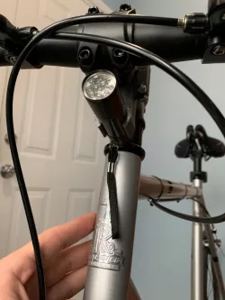 Harbor Freight Flashlight Bicycle Handlebar Mount