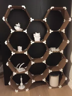 Honeycomb Shelf Joints