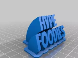 Hype Foodies Plate