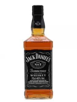 Jack Daniel's whiskey bottle lamp