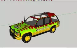 Jurassic Park FORD explorer 