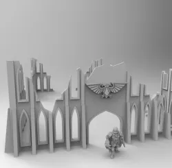 Large Imperium Warhammer Ruins 28mm