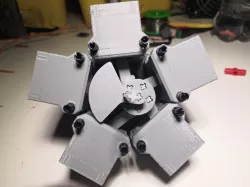 Lego Compatible Radial Fake Engine 1/16th scale