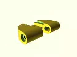 Logitech C270 hinge mount openscad