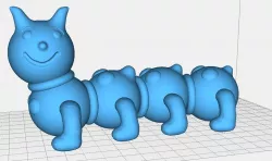 Millipede cartoon style