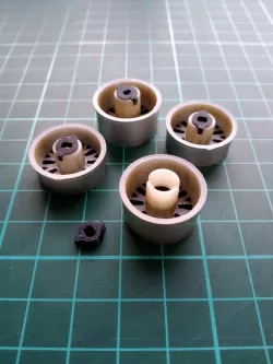 Mini-Z Autoscale to AWD/Mini Q K969 wheel adaptor