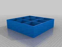 Miniatures Case - 3 x 3 Large Creatures