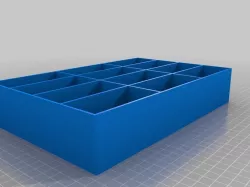 Miniatures Case - 4 x 3Long - Long Creatures