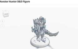 Monster Hunter D&D FIgure