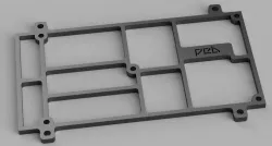 Mounting board for Multimorphic Power Entry Board