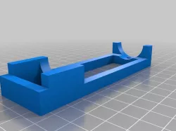 MPCNC nut trap drill guide (23.5mm - C) [4.2 dia]