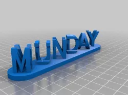 My Customized Dual Letter Blocks Illusion