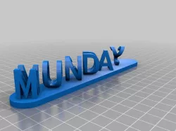 My Customized Dual Letter Blocks Illusion