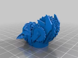 Orc Sawblade Head