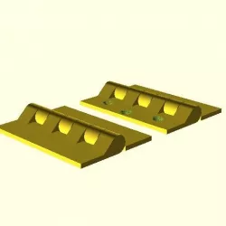 Parametric standard hinge