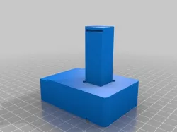 Physical model of coin acceptor designed for Czech crowns