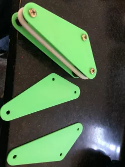 Pinball slingshot plastic (Twilight Zone)