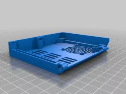 Prusa MK3/MK3S Einsy Case - door with fan