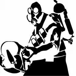 Pyro stencil