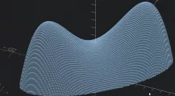 Saddle point function in OpenSCAD