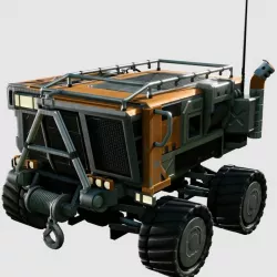 Satisfactory Sugar Cube (tractor)