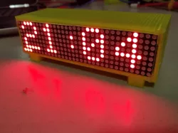 Simple IOT Clock (DOT Matrix, NTP)