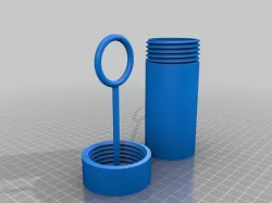 Soap bubbles bubbler