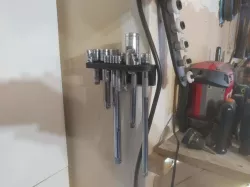 socket wrench extension holder