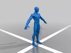 Spider-man (butterfly kick animation)