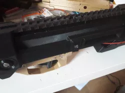 splitted rail for Airsoft electric toy gun 