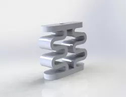 Stable spring for 3D printer bed