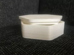 Stackable Hexagonal Prism Containers