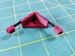 Steel Spring Glass Hotbed Corner Clip for Anet A8 or A6