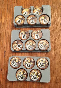 Storage Components for Caverna and The Forgotten Folk