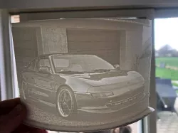 Toyota MR2 SW20 Lithophane
