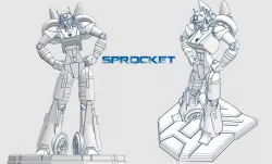 Transformer OC - Sprocket [Complete]