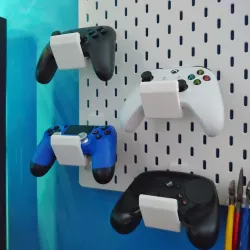 Universal Controller Holder for Skadis (SKÅDIS) Pegboard