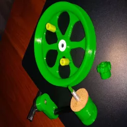 V1.1 Marvelous Side-Casting Fishing Reel with 8 ball bearings and Carbon-Fibre
