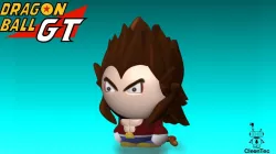 Vegeta Super Saiyan 4 Dragon Ball GT
