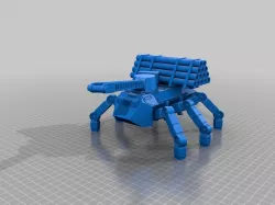 Worker Ant Walker for 28mm sci-fi wargames or sci-fi model making 