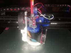 X5S E3D linear rail mount /w zesty nimble